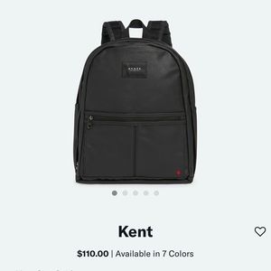 State Backpack, Kent style in coated canvas